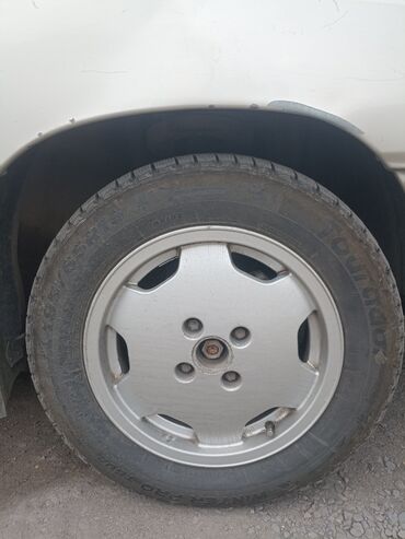 диски и шыны: Дөңгөлөктөр монтажда 195 / 65 / R 15, Кыш, Колдонулган, Комплект, Жеңил унаалар, Куйма, тешиктери - 4