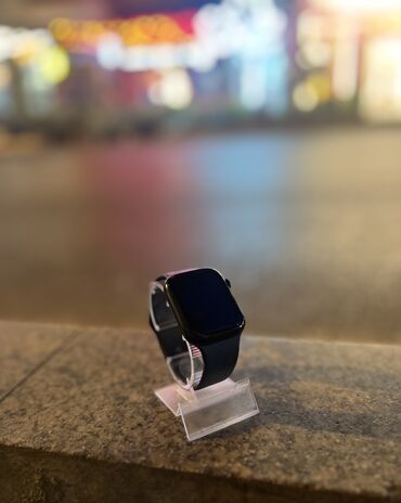smart watch mx7: İşlənmiş, Smart saat, Apple, rəng - Qara
