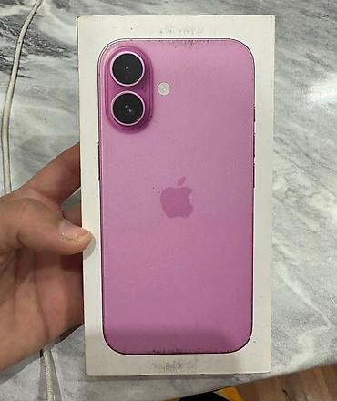 Apple iPhone: IPhone 16, 128 GB, Çəhrayı, Face ID — 2