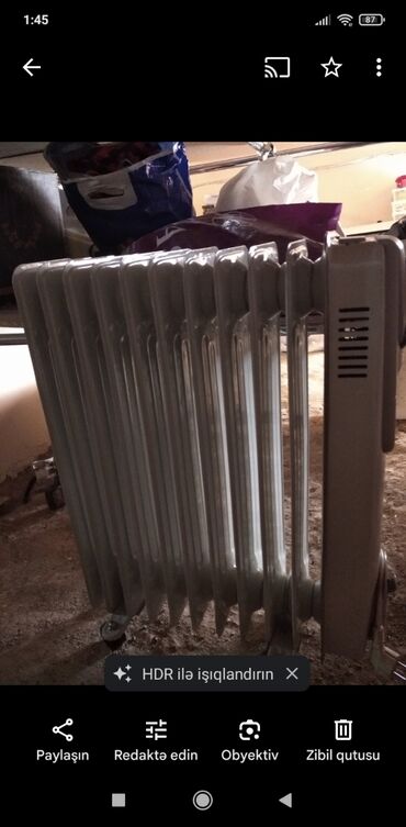 elektrik radiator qiymeti: Elektriklə işleyir 2 el