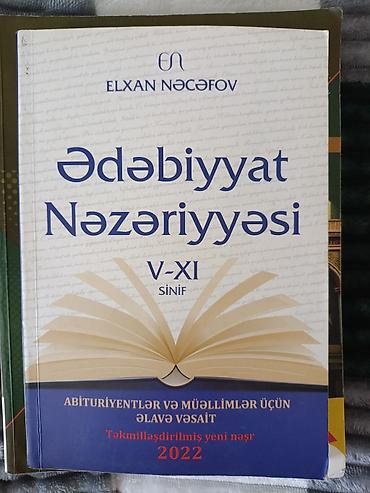 Məhsul: “Ədəbiyyat Nəzəriyyəsi” – V–XI sinif Müəllif: Elxan Nəcəfov