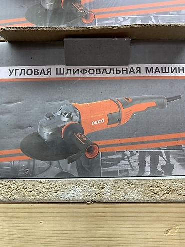 Строительное оборудование: Угловая шлифовальная машина DECO DAG-180A - Диаметр диска: 180 мм - — 3