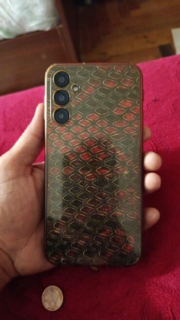 ebay az telefonlar: Samsung Galaxy A24 4G, 128 GB, rəng - Bənövşəyi, Sensor, Barmaq izi, İki sim kartlı