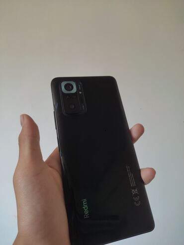 чехол redmi note 10: Redmi, Redmi Note 10 Pro, Колдонулган, 128 ГБ, түсү - Кызгылт көк, 1 SIM, 2 SIM, eSIM