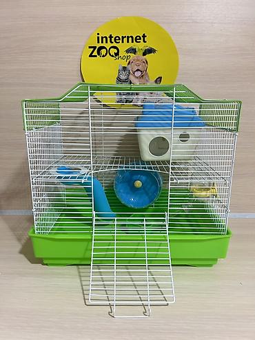 Зоотовары: Продаются клетки для хомячков, кроликов, морских свинок, ежей. Есть — 19