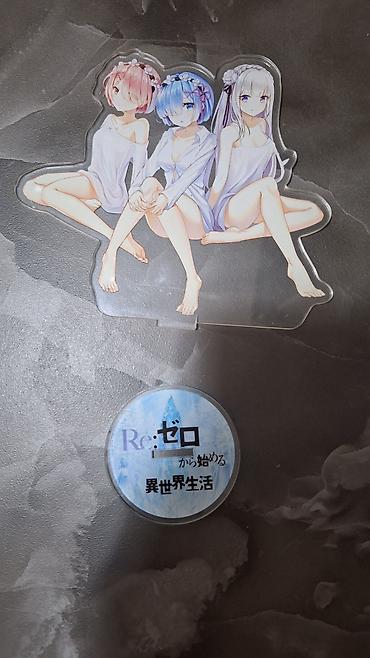 Статуэтки: Акриловые фигурки с аниме "Монолог фармацевта", "Re:Zero", "Токийские — 9