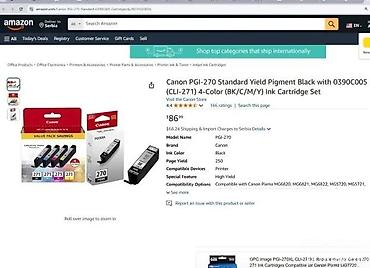 Kreveti: Canon original inkjet kertridži za PIXMA štampače – PGI-270/CLI-271 i — 3