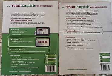 dvd disk: Məhsul: New Total English – Pre-Intermediate (A2–B1) dəst Nəşriyyat — 2