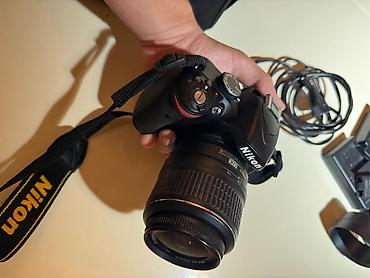 rəqəmsal fotokameralar: Nikon D3200 DSLR fotoaparat dəsti - Fotoaparat: Nikon D3200 (DX — 1