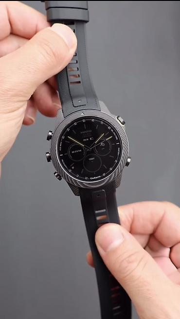 Şəxsi əşyalar: Məhsul: Garmin MARQ Carbon – premium multisport/smart saat — 4