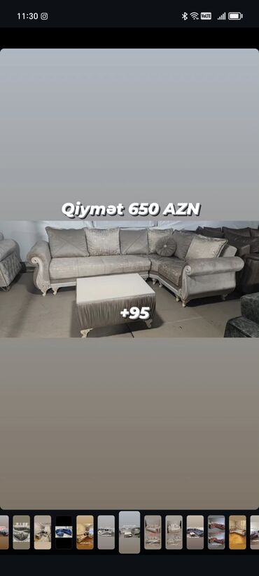 Divanlar: Künc divan, Yeni, Açılan, Bazalı, Parça, Şəhərdaxili pulsuz çatdırılma — 12