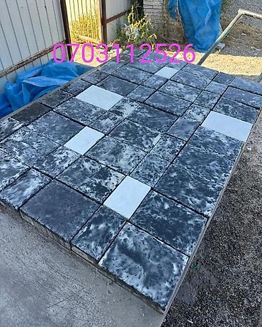 Тротуарная плитка: Тротуарная плитка «микроимитация камня», наборные модули под — 8