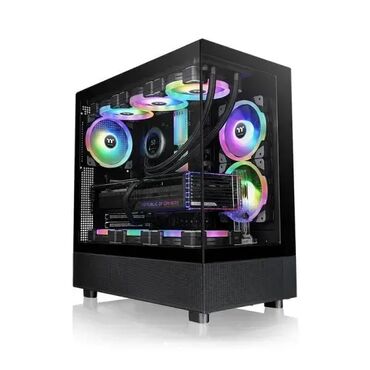 mini frizider sa staklenim vratima: Thermaltake View 270 TG ARGB – Midi Tower, ARGB, providna strana 🖥️