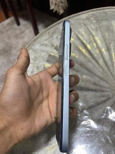 bakida kamera satisi: Redmi 128 GB, rəng - Mavi, Barmaq izi — 6
