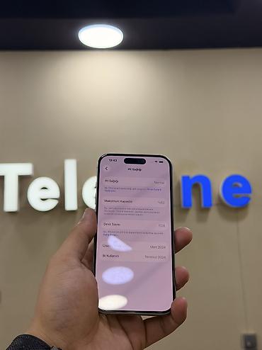 iphone mağaza: IPhone 15 Pro, 256 GB, Natural Titanium, Zəmanət, Kredit, Simsiz şarj — 5
