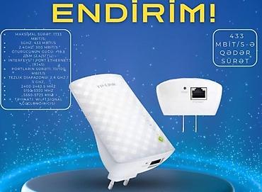TP-Link RE200 Wi-Fi Gücləndirici 📶 TP-Link RE200 Wi-Fi Gücləndirici 🔌