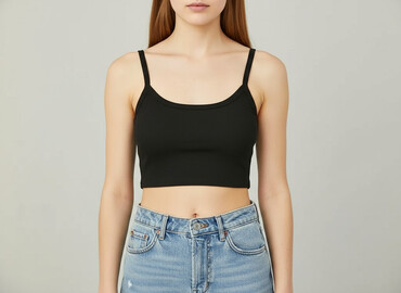 cropp wyprzedaż bluzy: Bershka, Top damski, rozmiar S