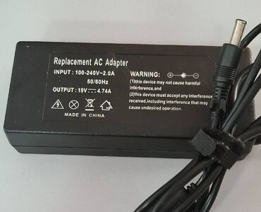 блоки питания для ноутбуков 9 в: Блок питания 
input 100 - 240V-2A, 50/60Hz
output 19V - 4.74 A