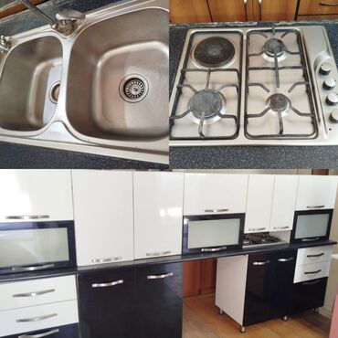 mdf material satisi: Metbex mebeli satilir uzerinde qaz 2 li moyka krant verilir material