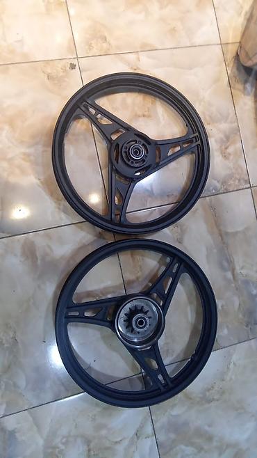 diskiler: Motosiklet üçün 2 ədəd tökmə (alyumini) disk dəsti zontes sport - — 1