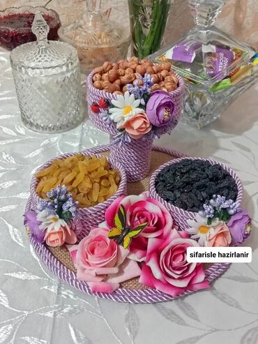 Novruz bayramı dekorları: Sifarisle hazirlanir