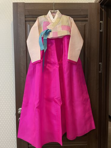 сарафан: Детское платье, цвет - Розовый, Новый