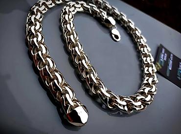 Серебряные цепочки: Цепочка, Проба 960, Мужские, Новый at lalafo.kg — 29 Серебряные цепочки: Цепочка, Проба 960, Мужские, Новый — 29