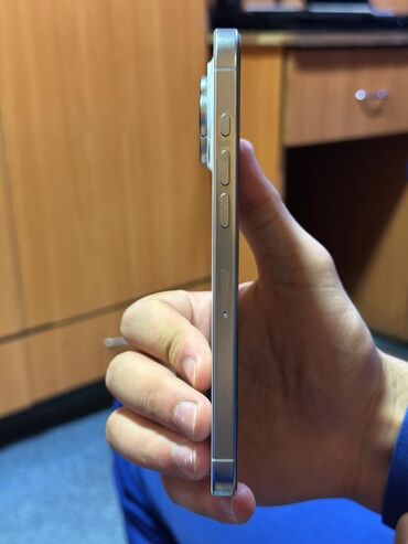 iphone 14 pro max qiymeti bakida: IPhone 16 Pro Max, 256 GB, White Titanium, Zəmanət, Barmaq izi, Simsiz şarj