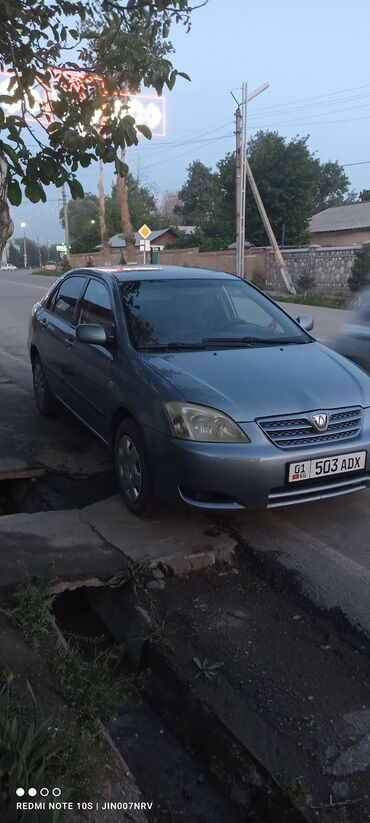 жугули сатам: Toyota Corolla: 2004 г., 1.6 л, Механика, Бензин, Седан