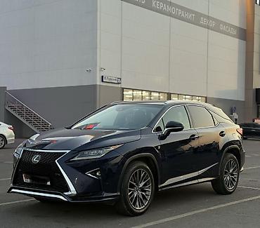 350: Lexus RX: 2017 г., 3.5 л, Автомат, Бензин, Кроссовер — 1