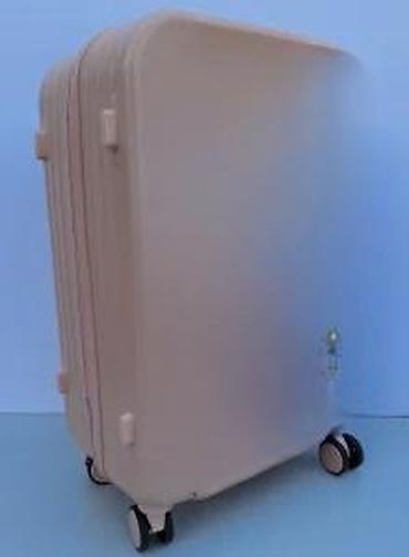 Putni koferi i torbe: Kofer za putovanja – Cinnamoroll dizajn, ružičasta boja - Tvrda — 17