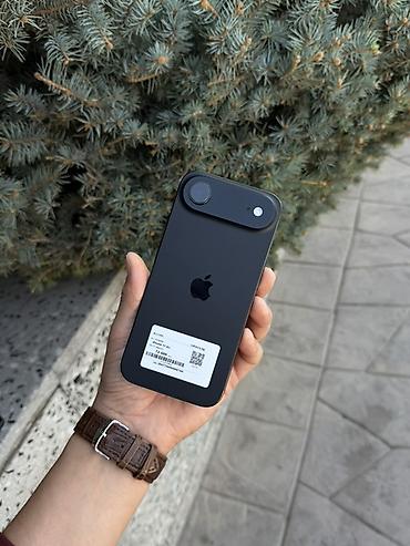Уюлдук телефондор жана аксессуарлар: IPhone Air, Колдонулган, 256 ГБ, Midnight, Куту, Бөлүп төлөө менен, 92 % — 1