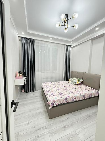 недвиж: 3 комнаты, 84 м², Кок-Жар мкр Элитка, 8 этаж, Евроремонт — 6