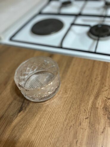 хрустальные вазы: Набор столового хрусталя с классической алмазной и звездчатой гранью