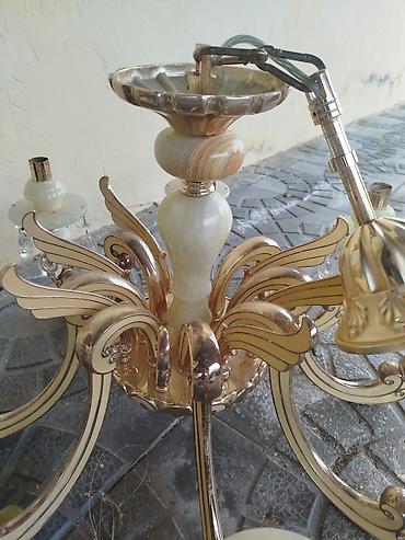 İşıqlandırma: Çılçıraq, 8 lampa, Metal — 2