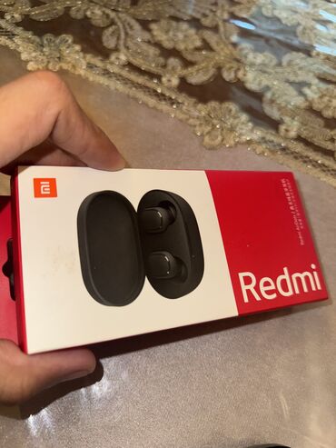 Qulaqcıqlar: İşlənmiş Simsiz (Bluetooth) Qulaqcıqlar, Xiaomi, rəng - Qara
