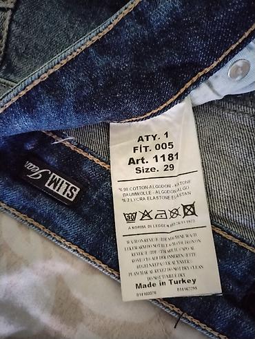koton bih: Ženske farmerke Euro Fashion – skinny kroj sa detaljima - Boja — 5