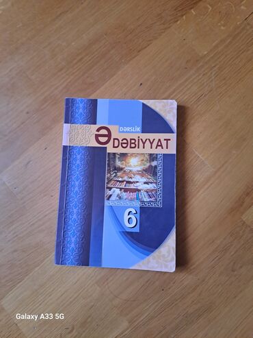 Kitablar, jurnallar, CD, DVD: Ədəbiyyat 6cı sinif dərslik