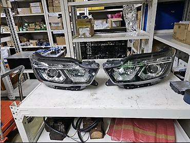 Передние фары: Комплект передних фар Ssangyong — 6