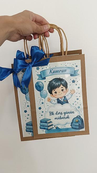 hədiyyəsi: Bilik gününə özəl hədiyyə paketləri - Sifarişə uyğun fərdi mətn və — 1