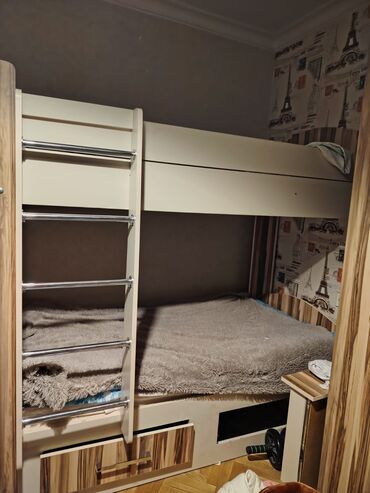 раскладушка кровать: 2 təknəfərlik çarpayı, Dolab, Türkiyə, İşlənmiş