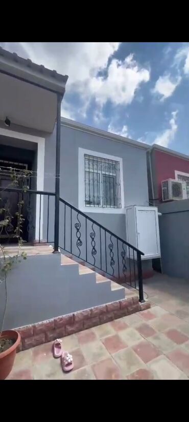 Daewoo: Həyətyanı sahəsi olan təmirli həyət evi - Beton-kafel döşənmiş geniş