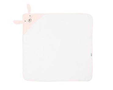 motor: KikkaBoo Peškir sa kapuljačom 90x90 cm – Rabbits in Love - Nežan — 2