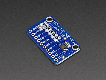 Автозапчасти: ADS1115 16-Bit 4 Kanal ADC Modul (I2C, PGA ilə) Mikrokontrollerlərdə — 1