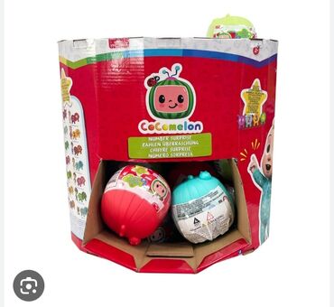 фигурки игрушки: Яйца сюрприз Cocomelon с любимыми персонажами и алфавитом. Собери всю