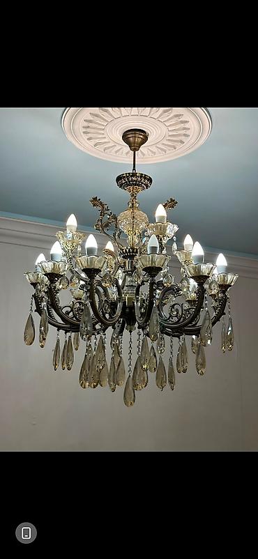 toy dekor satisi: Çılçıraq, 10 və daha çox lampa, Metal — 1