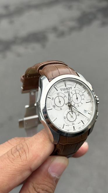 Tissot мужские наручные часы с хронографом - Корпус: нержавеющая at lalafo.kg Tissot мужские наручные часы с хронографом - Корпус: нержавеющая