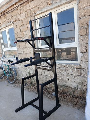 Turniklər və bruslar: Çoxfunksiyalı turnik–parallel qollar–press stansiyası - Möhkəm metal — 2