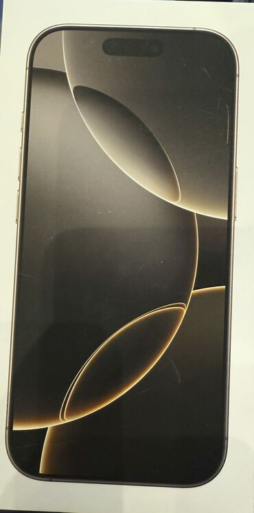 telefonlar not 8: IPhone 16 Pro, 128 GB, Natural Titanium, Face ID, Zəmanət, Simsiz şarj