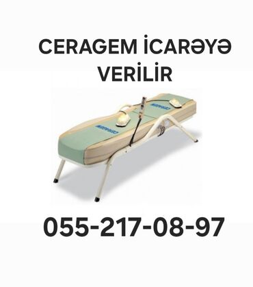 Bədənə qulluq: Ceragem icariye verilir çatdirilma və quraşdirilma xidməti var